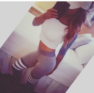 Bombshell Sportwear Sock Leggings